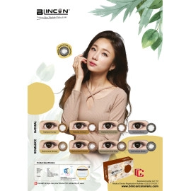 Blincon CC Plusierus Romance & Natural Colour Cosmetic Contact Lenses