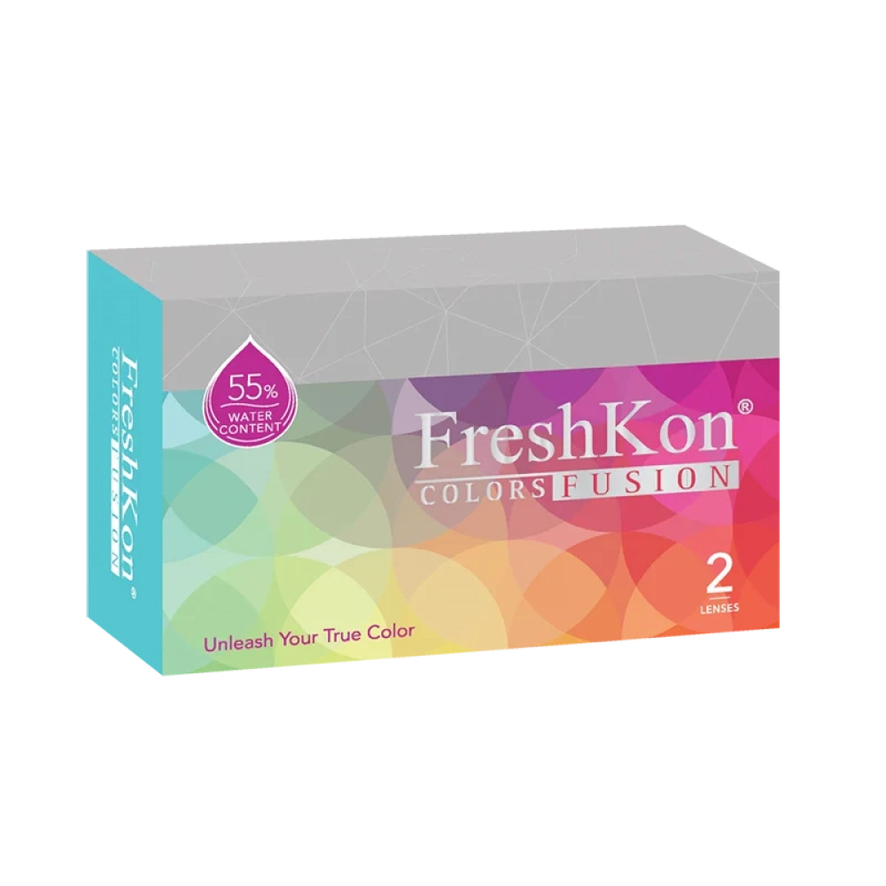 Freshkon Color Fusion Monthly Cosmetic Lens with Dazzlers/Sparklers