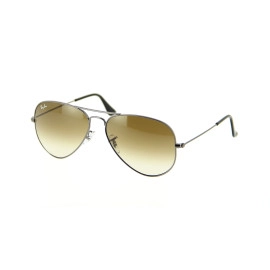 Aviator Large Metal -  Gunmetal - Crystal Brown Gradient | Col004/51