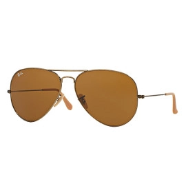 Aviator Large Metal -  Gold - Brown | Col177/3 