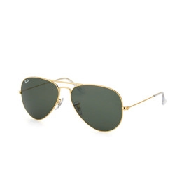 Aviator Large Metal -  Gold - Green | RB 3025 